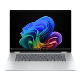HP OmniBook X Flip 16-as0007ni 14-inch 2K Next Gen AI 2-in-1 Laptop - Intel Core Ultra 7 256V 512GB SSD 16GB RAM Win 11 Home Glacier Silver