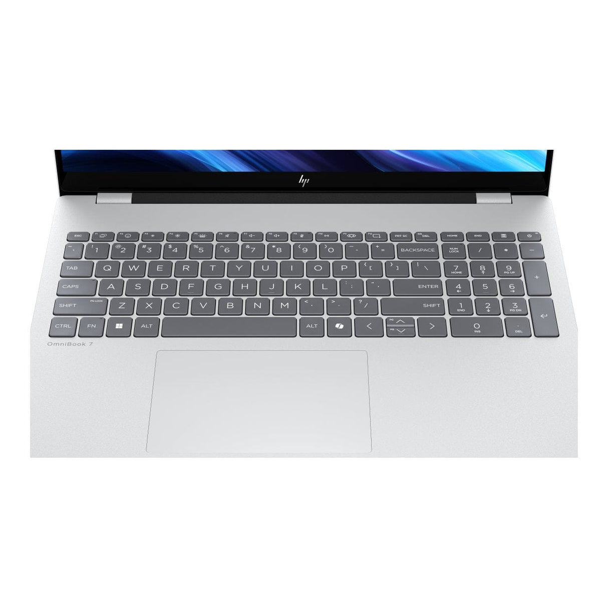 HP OmniBook 7 16-bh0002si 16-inch 2K Next Gen AI Laptop - Intel Core Ultra 7 356H 1TB SSD 24GB RAM Win 11 Home Glacier Silver