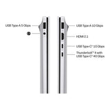 HP OmniBook 7 16-bh0002si 16-inch 2K Next Gen AI Laptop - Intel Core Ultra 7 356H 1TB SSD 24GB RAM Win 11 Home Glacier Silver