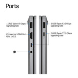 HP OmniBook X Flip 14-kb0007ni 14-inch 2K Next Gen AI 2-in-1 Laptop - Intel Core Ultra 7 355 512GB SSD 16GB RAM Win 11 Home Meteor Silver