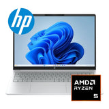 HP OmniBook 3 16-bw0001ni 16-inch 2K AI Laptop - AMD Ryzen 5 230 512GB SSD 16GB RAM Win 11 Home Glacier Silver