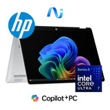 HP OmniBook 5 Flip 14-km00 14-inch 2K Next Gen AI 2-in-1 Laptop - Intel Core Ultra 7 355 512GB SSD 16GB RAM Win 11 Home Glacier Silver