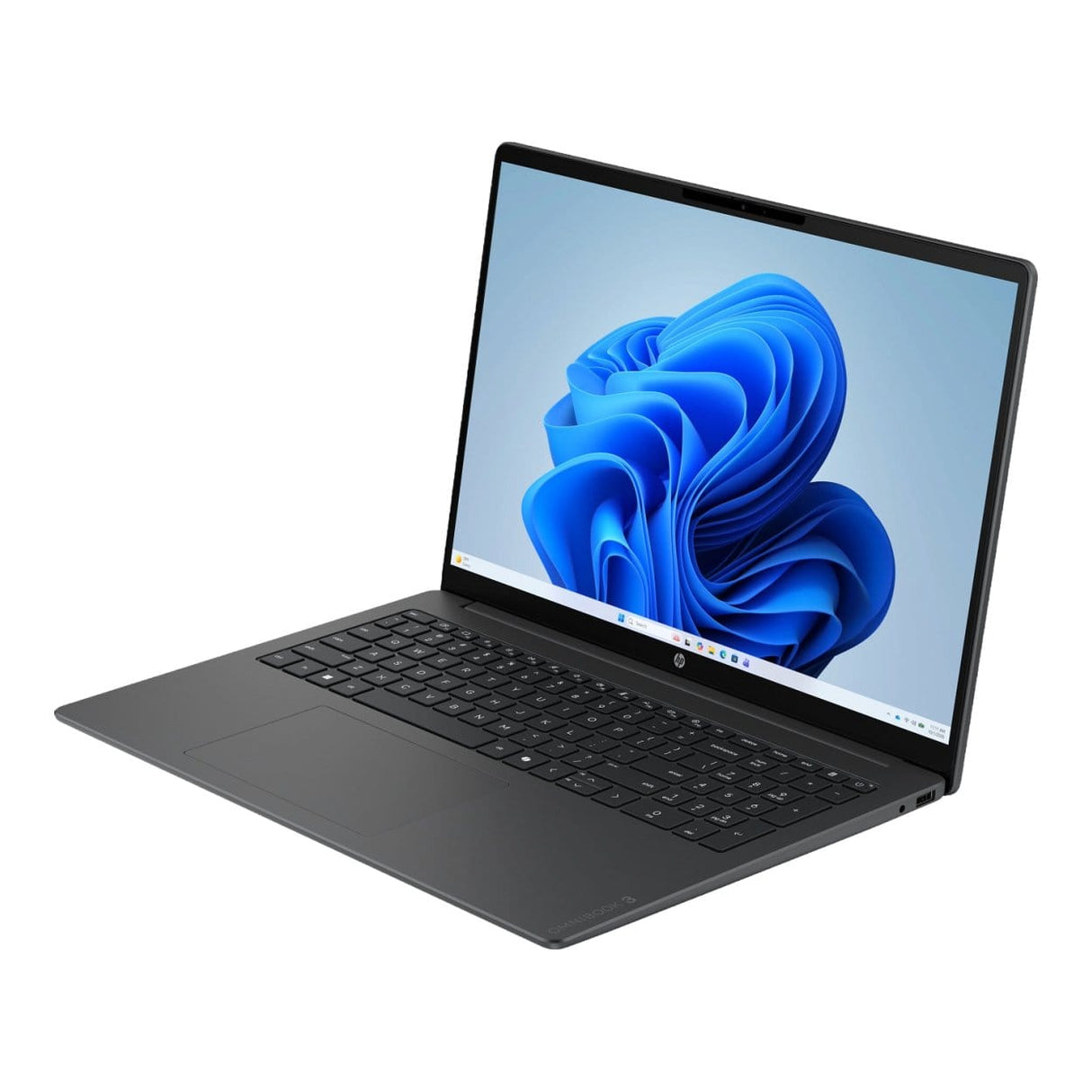 HP OmniBook 3 16-bw0009ni 16-inch 2K AI Laptop - AMD Ryzen 7 250 512GB SSD 16GB RAM Win 11 Home Mica Silver