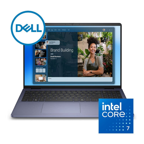 Dell 16 16-inch FHD+ Laptop - Intel Core 7 150U 512GB SSD 16GB RAM Win 11 Pro