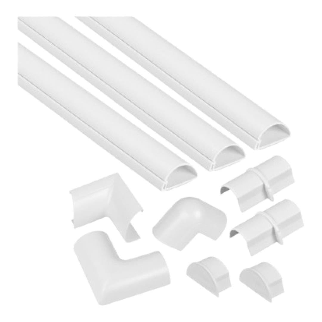 D-Line 22x22mm Trunking Clips White DCLOAP22QSW