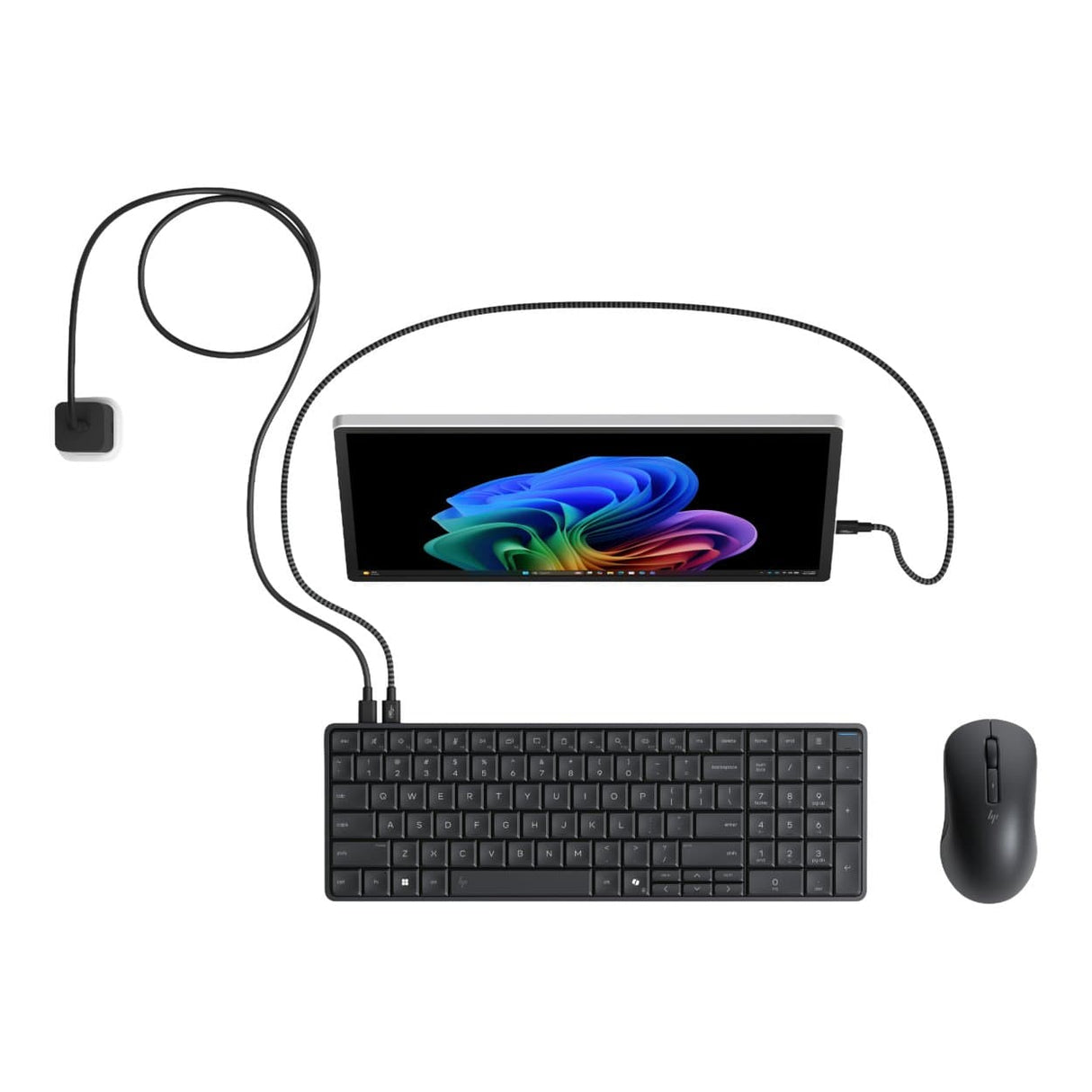 HP EliteBoard G1a Next Gen AI Mini PC - AMD Ryzen 7 PRO 350 512GB SSD 24GB RAM Win 11 Pro
