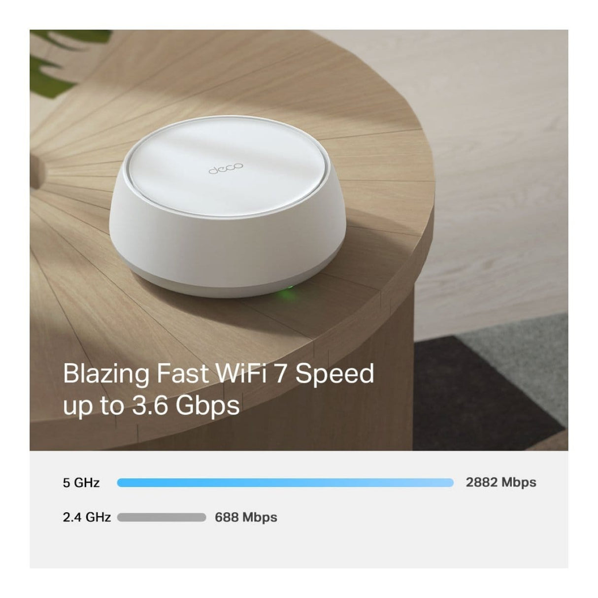 TP-Link Deco BE22 BE3600 Whole Home Mesh Wi-Fi 7 System