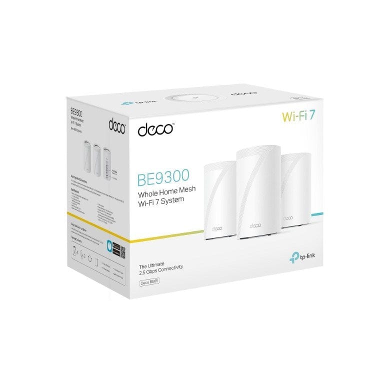 TP-Link Deco BE9300 (BE65) Wi-Fi 7 ルーター TP-Link Deco BE65(3-pack) BE9300 Whole Home Mesh Wi-Fi 7 System