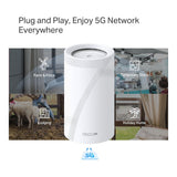 TP-Link Deco BE65 BE11000 5G Tri-Band Whole Home Mesh Wi-Fi 7 System