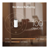 TP-Link Deco M4(3-pack) M4 AC1200 Whole Home Mesh Wi-Fi System 3-pack