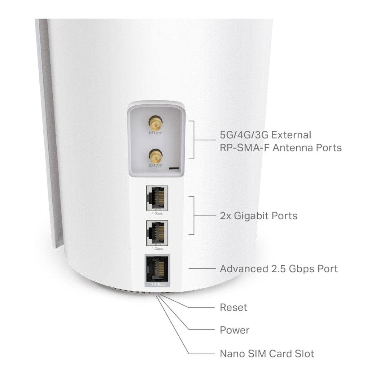 TP-Link 5G AX3000 Whole Home Mesh WiFi 6 Access Point DECO X50-5G(1-PACK)