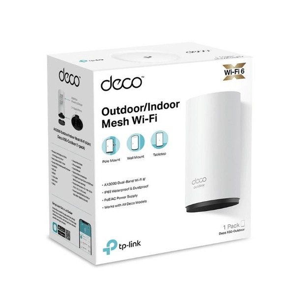 TP-Link Deco X50-Outdoor AX3000 Whole Home Mesh Wi-Fi 6 System 1