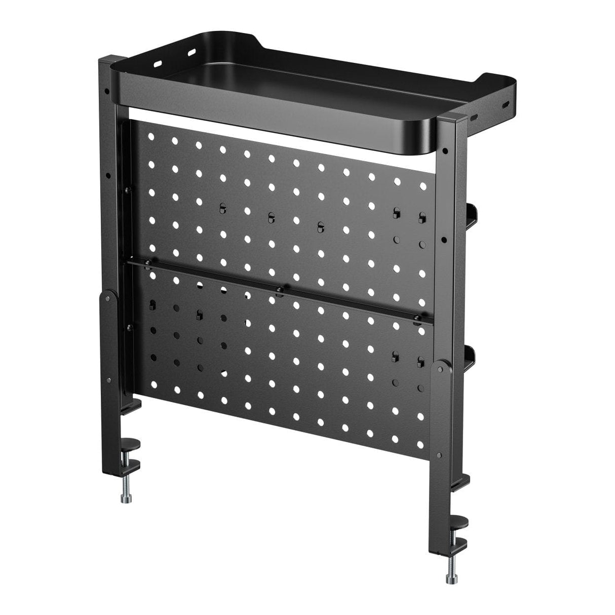 Lumi DET06-02 Clamp-On Organizer Shelf with Pegboard Kits