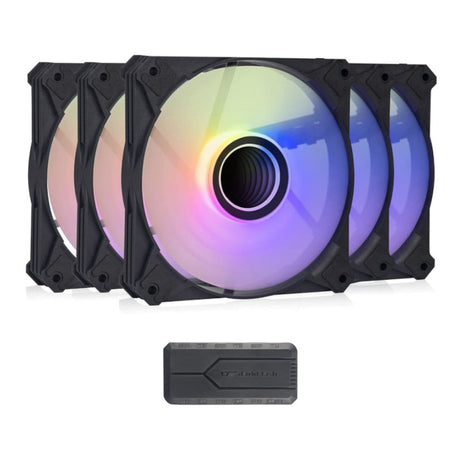 darkFlash Infinity 8 A-RGB Fan 5-pack Black