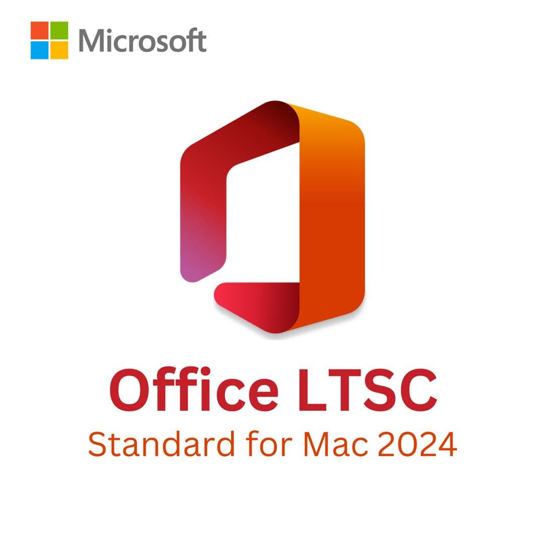 Microsoft Office LTSC  Standard 2024 for Mac - Perpetual License