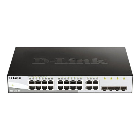 D-Link 16-Port + 4 SFP Smart L2 Gigabit Managed Switch DGS-1210-20E