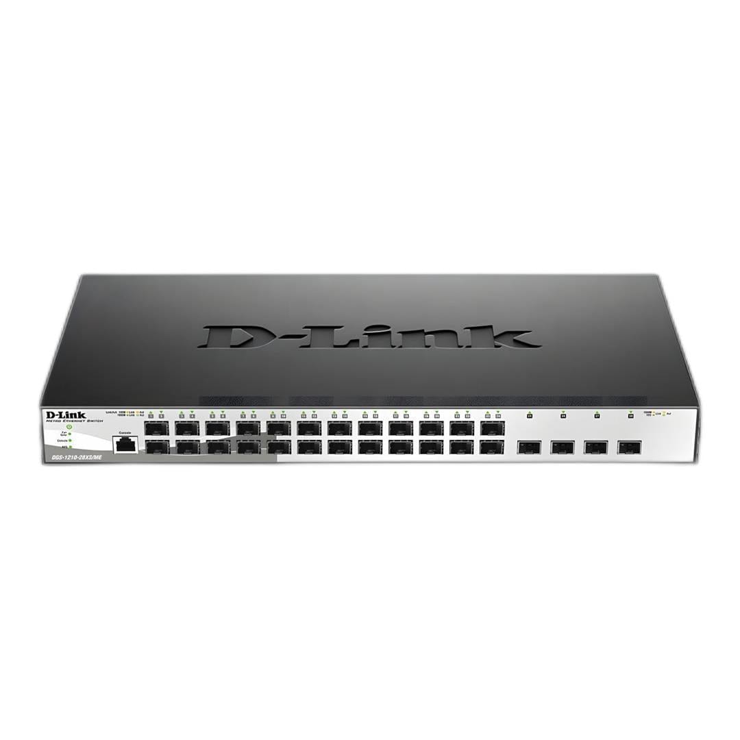 D-Link DGS-1210-28XS/ME 28-Port Gigabit Fiber Metro Ethernet Switch