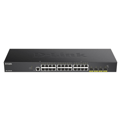 D-Link DGS-1250 24-port Gigabit Smart Managed Metro Switch with 4x 10G SFP+ ports DGS-1250-28X