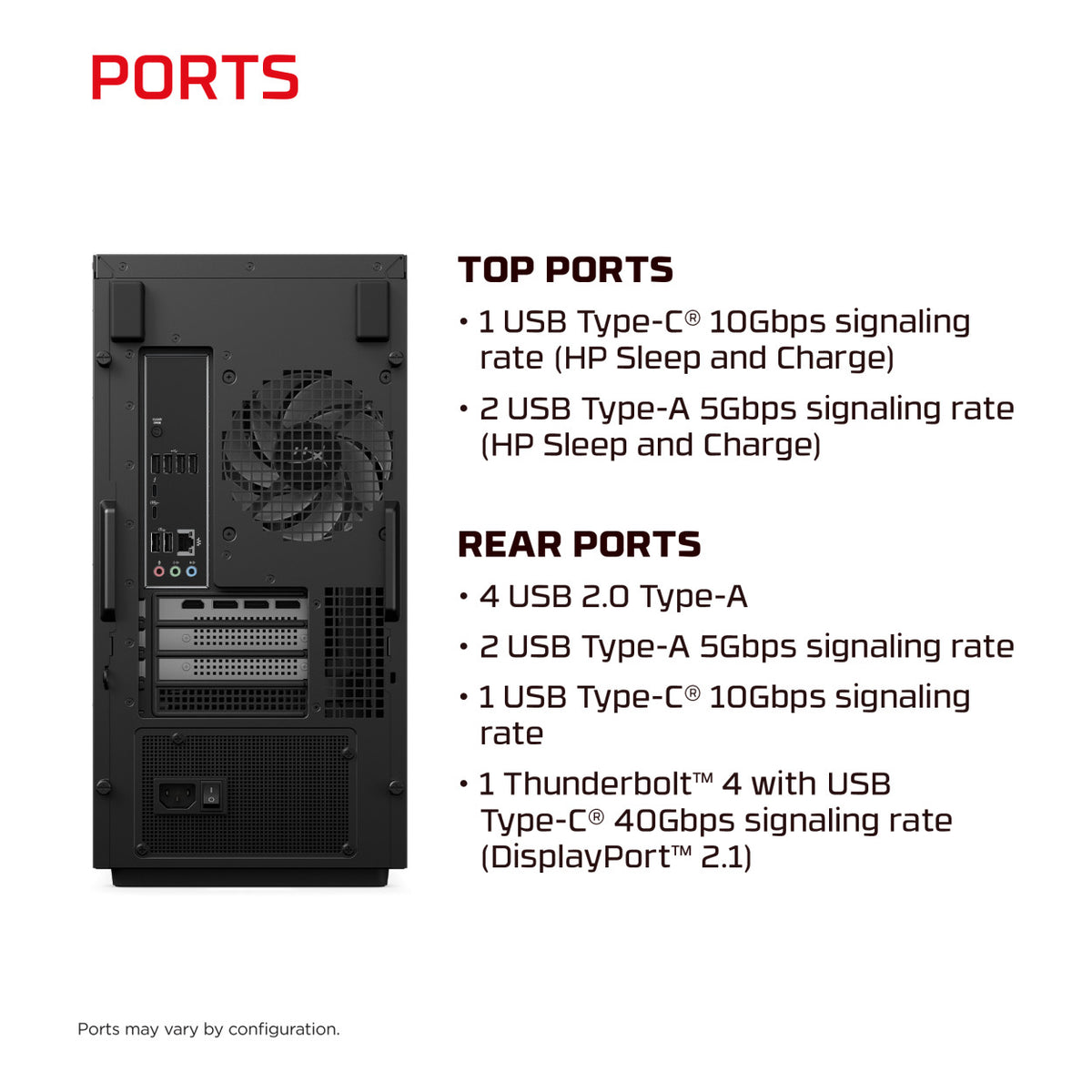 HyperX OMEN GT18-0009ni 35L Gaming Desktop PC - Intel Core Ultra 7 270K Plus 1TB SSD 32GB RAM RTX 5080 Win 11 Home