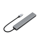 Orico 4-Port USB Type-C Hub with PD100W DHF-2U2C-GY-BP