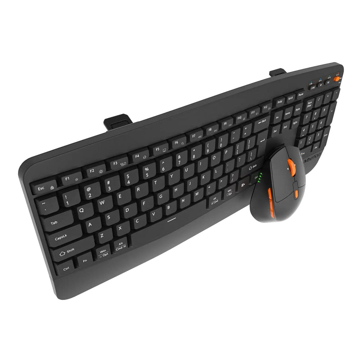 Meetion DirectorA2 Dual-Mode Ergonomic Wireless Keyboard & Mouse Combo