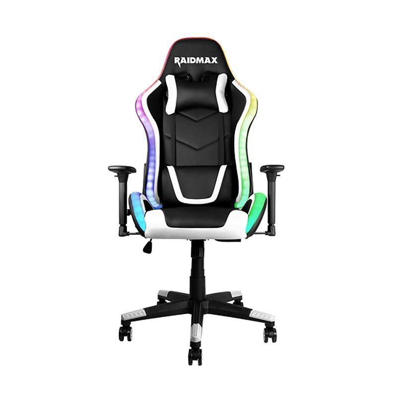 Raidmax DK-925WT Drakon Black and White ARGB Gaming Chair