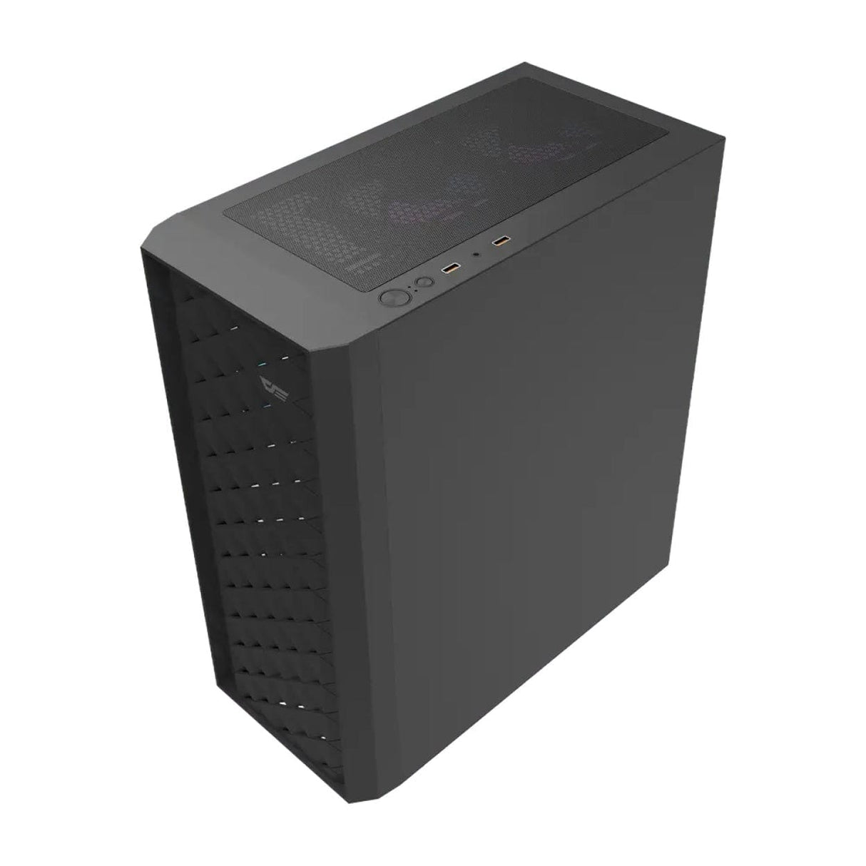 darkFlash DK351 ATX PC Case Black with 4 ARGB Fans