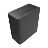 darkFlash DK351 ATX PC Case Black with 4 ARGB Fans