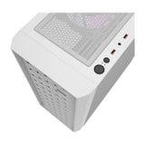 darkFlash DK351 ATX PC Case White with 4 ARGB Fans