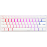 Ducky One 2 Pro Mini 60 Cherry MX Speed Silver Linear Mechanical Wired Gaming Keyboard - White DKON2061ST-PUSPDWWT2