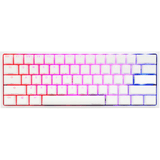 Ducky One 2 Pro Mini 60 Cherry MX Silent Red Linear Mechanical Wired Gaming Keyboard - White DKON2061ST-SUSPDWWT2