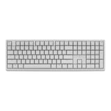 Ducky Zero 6108 Wireless RGB Gaming Keyboard White with Cherry MX2A Red Linear Switches