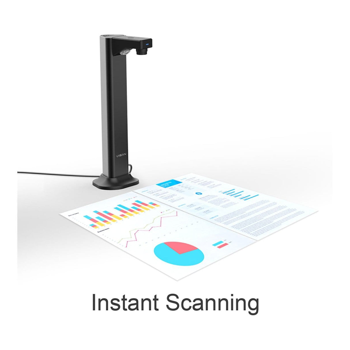 Viisan DL8 13MP A3 Visualizer Document Camera Scanner