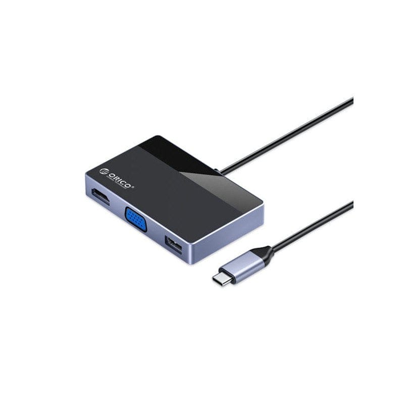 Orico USB Type-C 5-in-1 Multifunctional Docking Station Black DM-5P-BK-BP