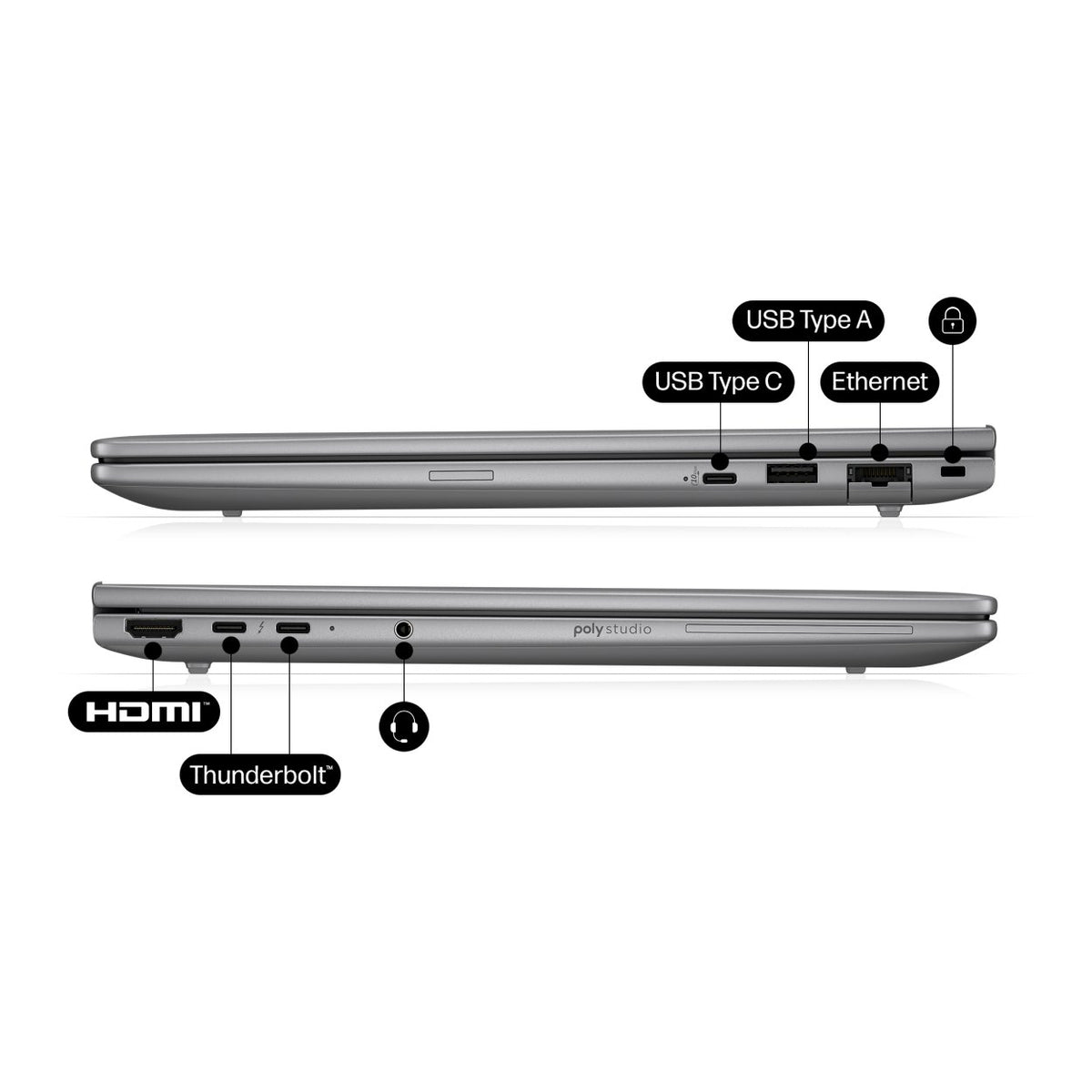 HP ZBook 8 G1i 14-inch WUXGA AI Mobile Workstation - Intel Core Ultra 5 225H 1TB SSD 24GB RAM RTX 500 Win 11 Pro