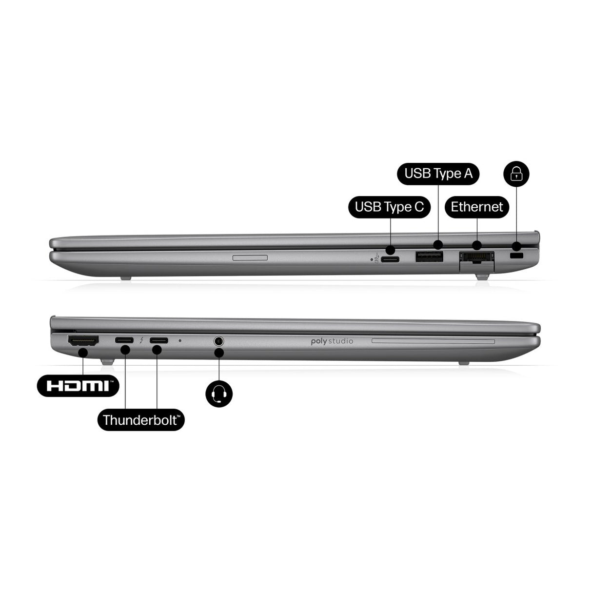 HP ZBook 8 G1i 14-inch WUXGA AI Mobile Workstation - Intel Core Ultra 7 255H 1TB SSD 24GB RAM RTX 500 Win 11 Pro