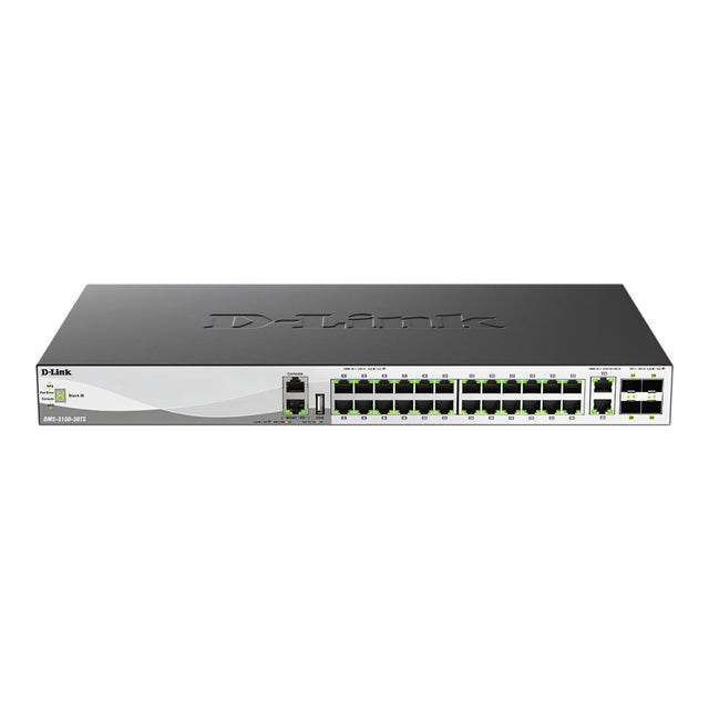D-Link 30-port Layer 3 Stackable Multi-Gigabit Managed Switch DMS-3130-30TS