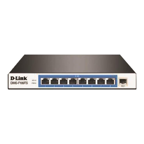 D-Link 8-Port 2.5G PoE 10G Port Unmanaged Switch DMS-F109TS