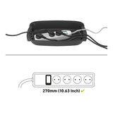 D-Line DOCM001 Outdoor Cable Management Box Black