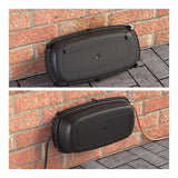 D-Line DOCM001 Outdoor Cable Management Box Black