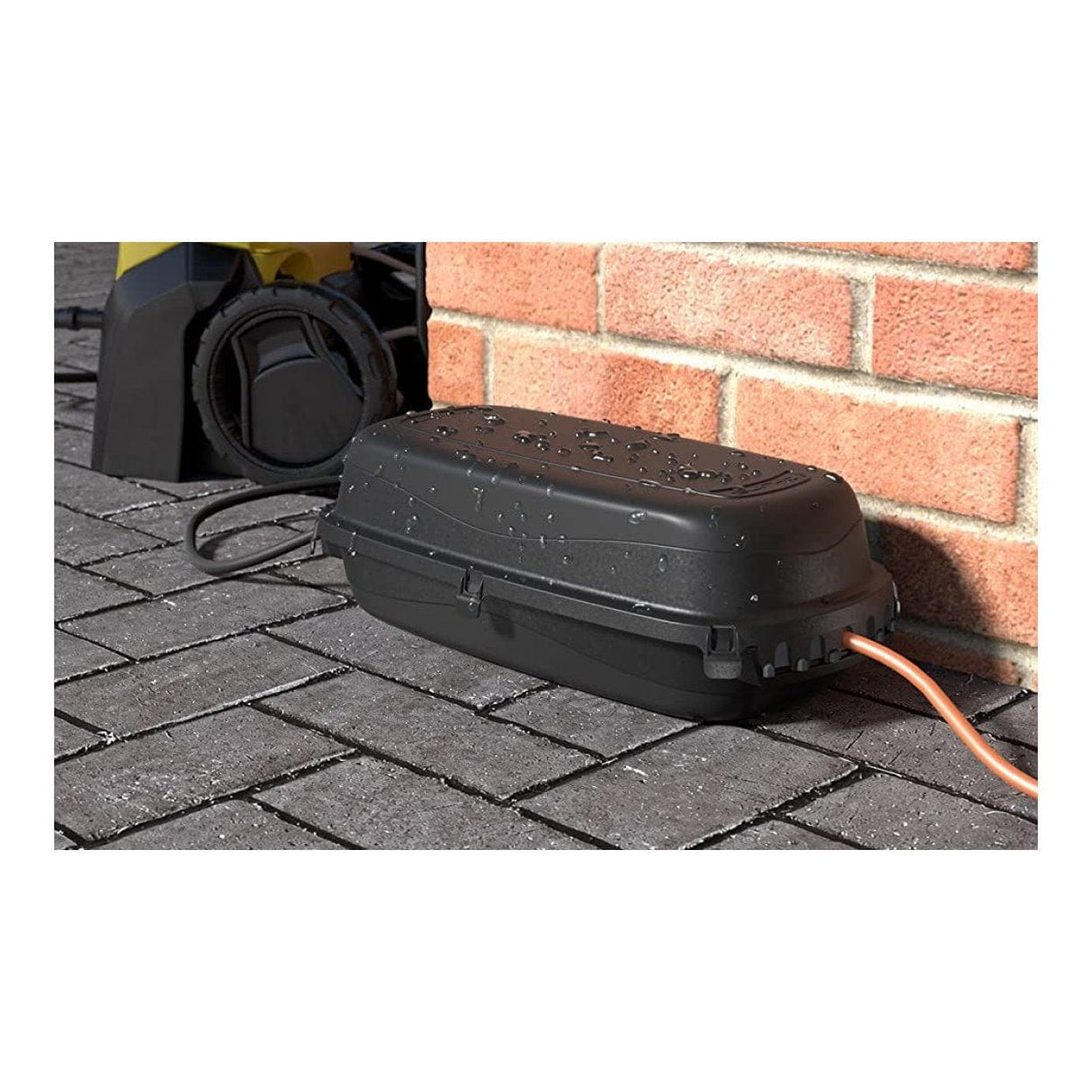 D-Line DOCM001 Outdoor Cable Management Box Black