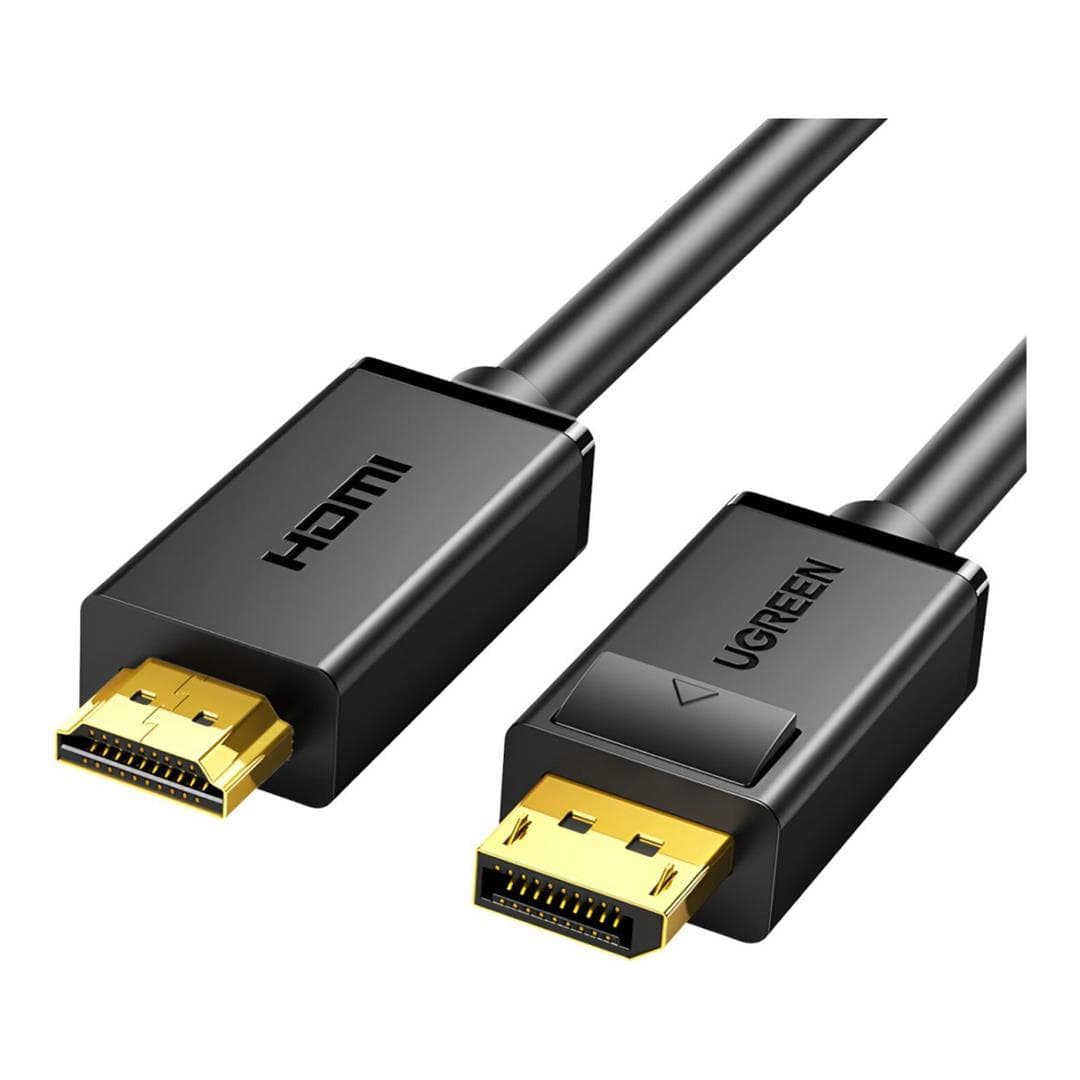 Ugreen DP101 DisplayPort to 4K HDMI Cable 2m DP101-10202 – FirstShop
