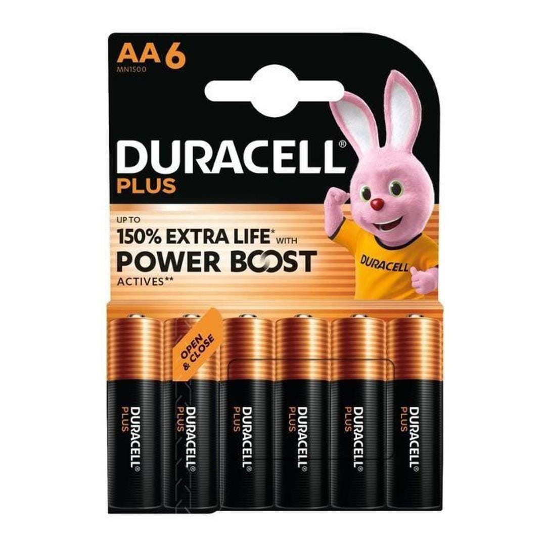 Duracell Plus AA 6 Power Boost Battery 10-pack DP176096