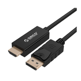 Orico DisplayPort to HDMI Cable 1.8m Black DPH-M18-BK-BP