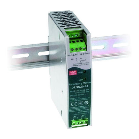 Mean Well 20A DIN Rail Redundancy Module DRDN20-24