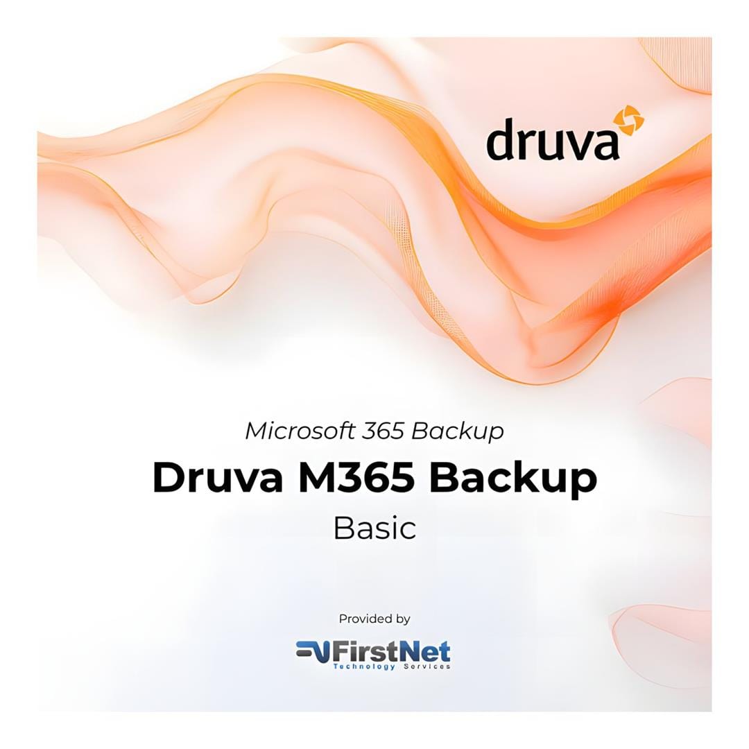 FirstNet M365 1-User 1-year Basic Backup Service DRUVA-M365-BASIC