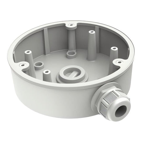 Hikvision 137mm x 42mm Junction Box for Dome Camera White DS-1280ZJ-PT6