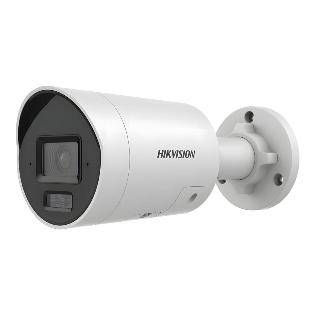Hikvision 4MP 4mm AcuSense Strobe Light and Audible Warning Fixed Bullet Network Camera DS-2CD2046G2H-I2U/SL(4mm)