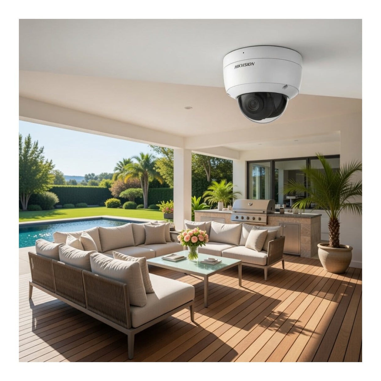 Hikvision 4MP 2.8mm Powered by Darkfighter Fixed Dome Network Camera DS-2CD2146G2H-I(2.8mm)