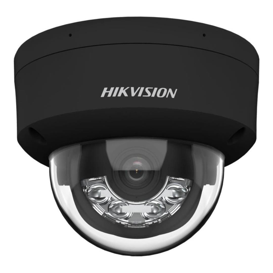 Hikvision 4MP 2.8mm Smart Hybrid Light with ColorVu Fixed Dome Network Camera DS-2CD2147G2H-LISU(2.8mm)/Black